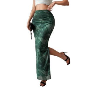 Women’s Elegant Long Dress – Figure-Flattering Side Slit Design _ Fashionira (5) Women’s Elegant Long Dress – Figure-Flattering Side Slit Design _ Fashionira