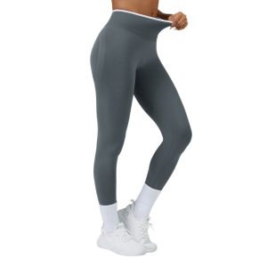 Women’s Seamless High Waisted Yoga Leggings – Quick Dry Workout Tights _ Fashionira